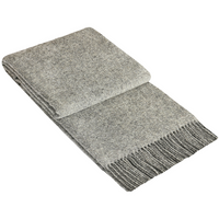 Brighton Throw - 100% NZ Wool - Grey