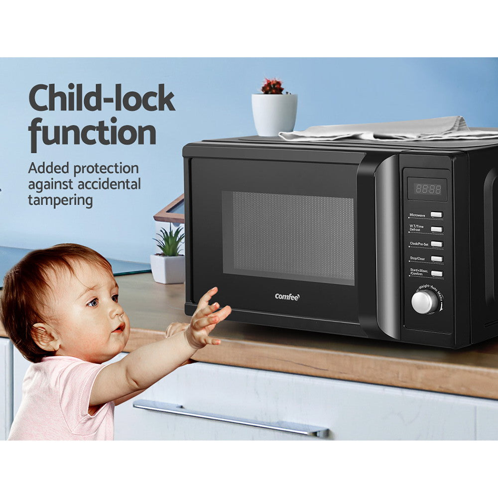 20L Microwave Oven 700W - Black