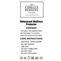 Queen Size Waterproof Bamboo Mattress Protector