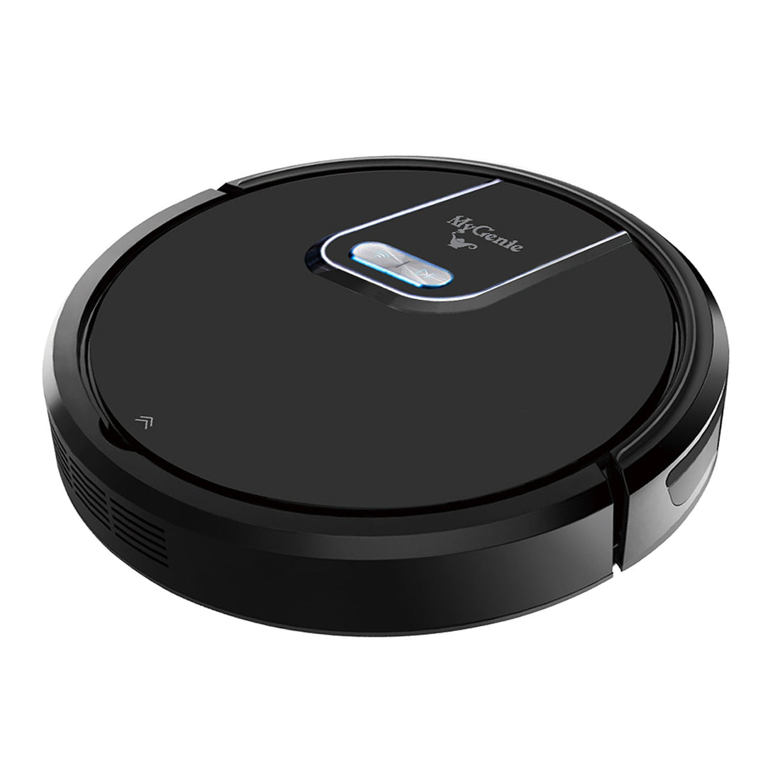WI-FI GMAX Robotic Vacuum Cleaner Mop App Control Dry & Wet Auto Robot - Black
