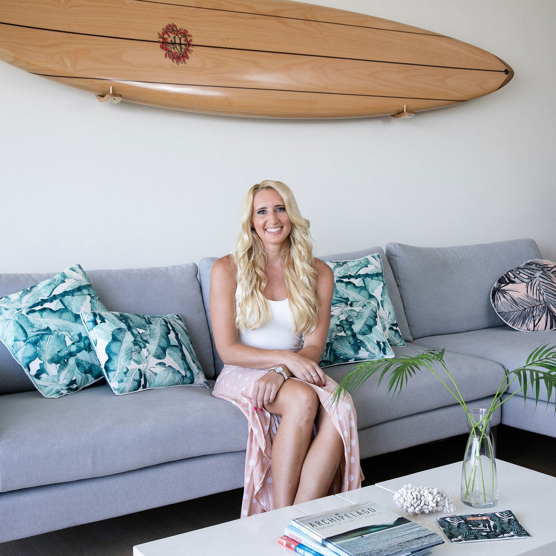 Cushion Cover With Piping Bora Bora 45cm x 45cm