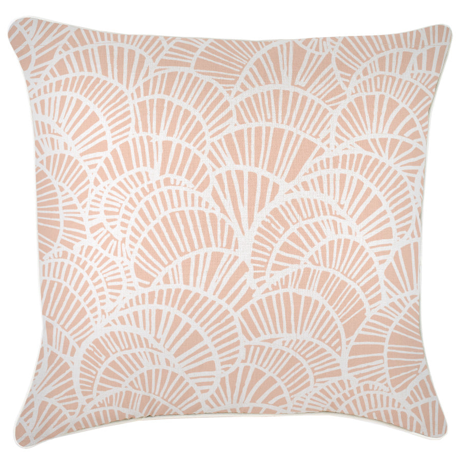 Cushion Cover-With Piping-Positano Blush 60cm x 60cm